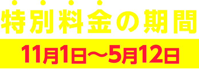 タイヤ交換の特別料金