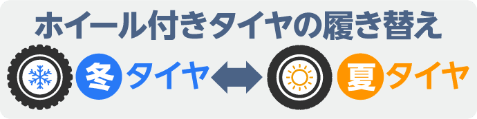 タイヤ交換の特別料金